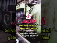 GLD-3 Máquina de malla de gavión de control numérico por servo