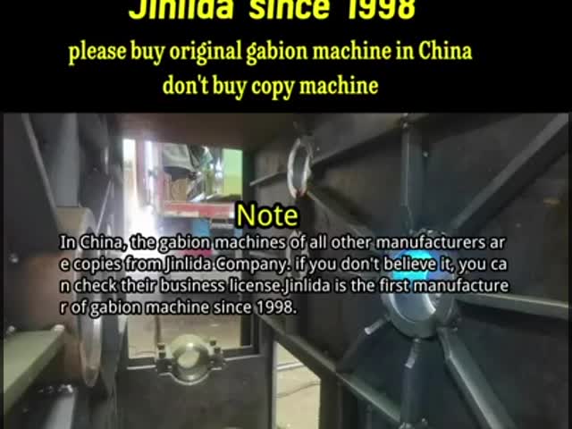 Jinlida is the first manufacture of gabion machine since 1998