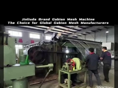 JINLIDA: Donde la calidad impecable cumple con las demandas globales de la máquina de malla de gabión
