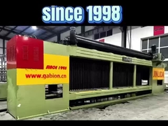 La quinta generación física inteligente máquina de malla de gavión CNC