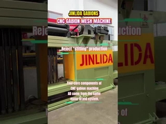 JINLIDA Máquina de malla de gabión CNC: revolucionando la producción con componentes de primer nivel