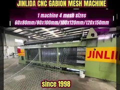 Producción de Malla de Gaviones de Múltiples Tamaños: Máquina CNC JINLIDA