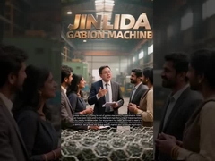 La máquina de malla de gaviones CNC inteligente habilitada para IoT — Precisión. Experiencia. Innovación.