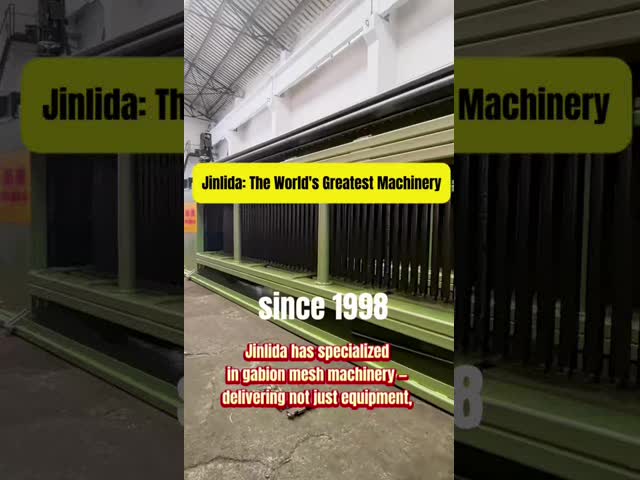 One-Touch Revolution: JINLIDA CNC Gabion Machine with Instant Mesh Adjustment