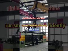 ¡Máquina de gaviones JINLIDA — Funcionando fuerte, día y noche!