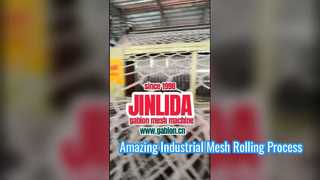 Línea de producción de máquinas de malla de gaviones completamente automática de alta velocidad