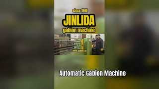 Fabricación de mallas de gaviones con máquina JINLIDA