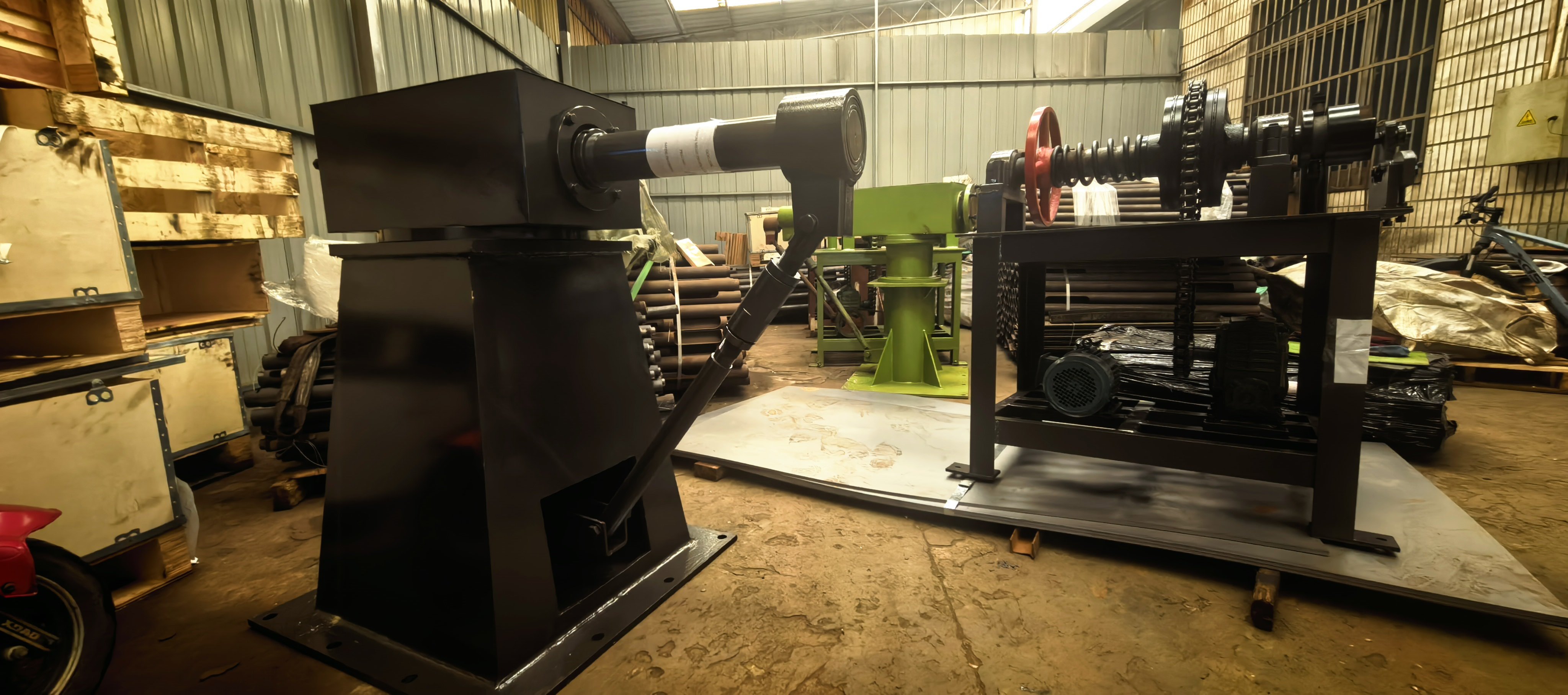 Últimos blogs de la empresa sobre Jinlida Reinforced Mesh Coiler Completes R&D and Passes Customer Acceptance: Higher Load and Easier Unloading