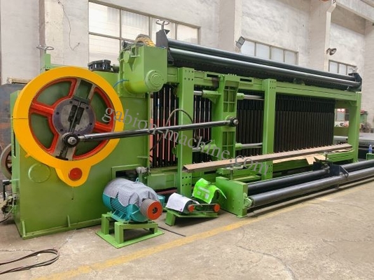 comprar El PLC controla la máquina automática 4.2m m de la fabricación de cajas de Gabion que el alambre cubierto PVC 225m/h hizo salir fabricación en línea