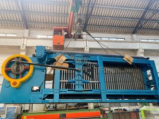 comprar El alambre hexagonal automático Mesh Machine 3.2m m galvanizó el alambre 66x88m m Gabion fabricación en línea