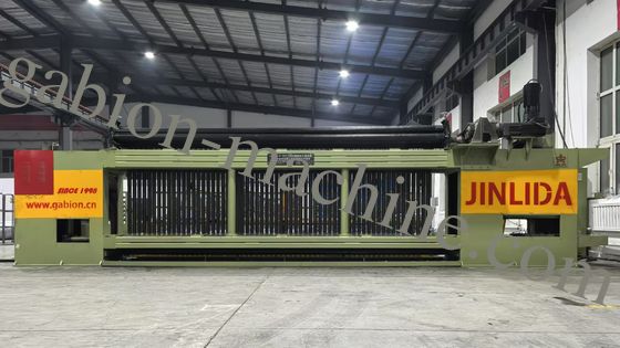comprar Máquina automática de gabión con servo-conducido de precisión de la malla fabricante 5.3m ancho máximo fabricación en línea