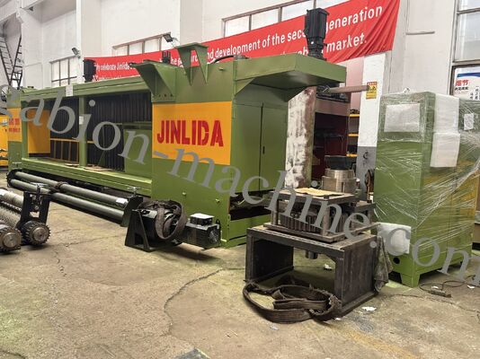 comprar Máquina automática de malla de gaviones CNC JINLIDA para producción de malla de alambre hexagonal de doble torsión fabricación en línea