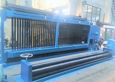 comprar El PVC hidráulico cubrió la máquina de Gabion del alambre tamaño de malla de 120m m x de 150m m fabricación en línea