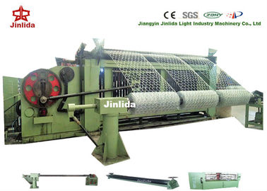 comprar malla de alambre hexagonal del control 100*120m m del PLC de la máquina de la malla de 5000m m 30kw Gabion fabricación en línea
