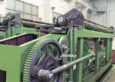 comprar Tres anchura de la máquina 4300m m de la fabricación neta de alambre de Gabion de la torsión, tipo espiral de la bobina fabricación en línea