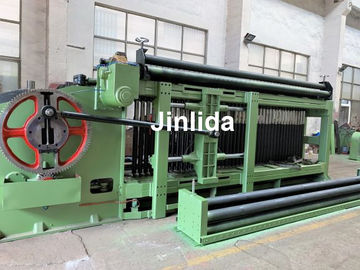 comprar máquina automática de la malla de Gabion del alambre revestido de los 4m Galfan alambre de 3.0m m - de 3.2m m fabricación en línea