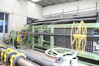 comprar salida ajustable de la malla de la máquina 195m/h de la malla del alambre 80x100m m Gabion de 3.2m m fabricación en línea