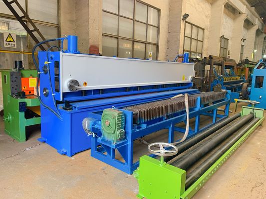 comprar Impulsión de Mesh Cutting Machine Open Formular del alambre del PLC del TUV 7.5kw fabricación en línea