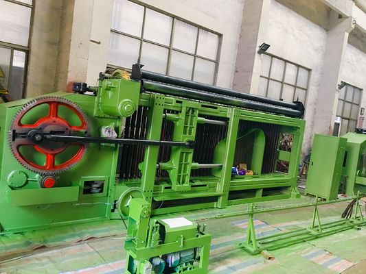 comprar Máquina galvanizada de la fabricación de red de alambre del control 4m m del PLC que teje fabricación en línea