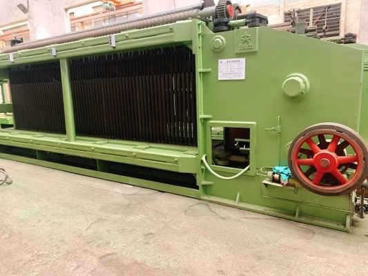 comprar Ingeniería doble Gabion Mesh Machine 25RPM del paisaje de la torsión fabricación en línea
