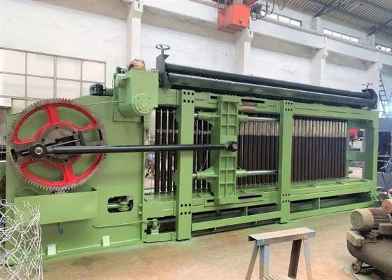 comprar La máquina automática de Gabion del aceite galvanizó la malla del alambre 66*88m m para la ingeniería hidráulica fabricación en línea
