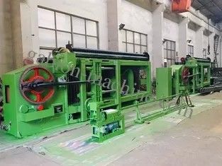 comprar Malla resistente de la máquina 120x150m m de Gabion del estante del aceite automático doble de la impulsión para el camino y el puente fabricación en línea