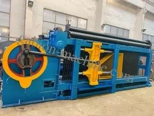 comprar Malla de alambre de piedra automática baja de la jaula de la máquina 84*110m m de Noise195m/h Gabion fabricación en línea