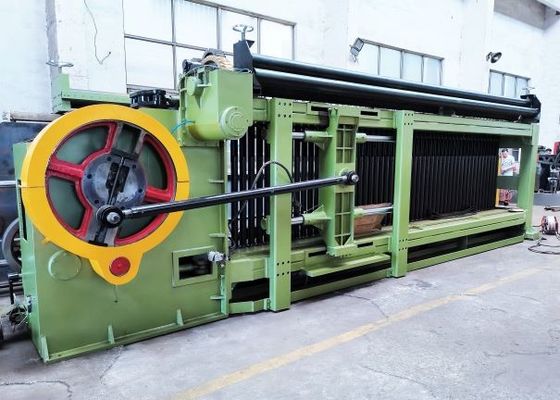 comprar Caja automática de Gabion Mesh Machine 84*100m m los 3x1x1m Gabion de la parada del control del PLC fabricación en línea