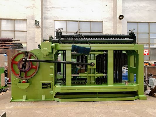 comprar El PVC de alta velocidad cubrió a Bobbin Hexagonal Wire Netting Machine soldado con autógena fabricación en línea