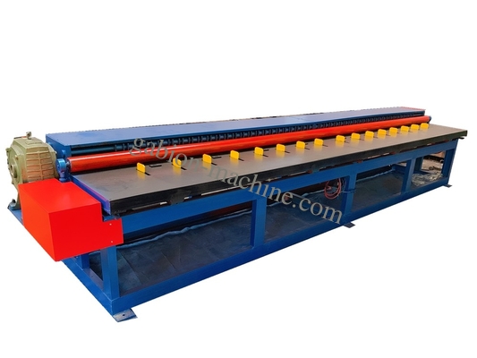 comprar Máquina de bobinado de borde de 4m para malla de alambre hexagonal de 84*110mm en línea de producción de gaviones fabricación en línea