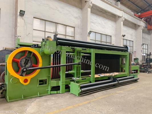 comprar El PVC hexagonal de Gabion Mesh Machine cubrió la tela metálica para resistente a la corrosión fabricación en línea