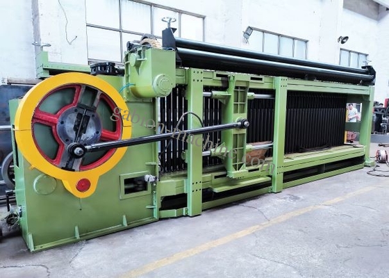 comprar El PVC automático de la máquina del control 80*100m m Gabion del PLC cubrió las cajas de Gabion fabricación en línea