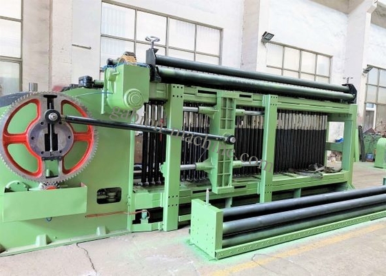 comprar Malla doble de la torsión de la anchura de la máquina 22kw 4300m m de la fabricación de cajas de Gabion del alambre de Galfan fabricación en línea