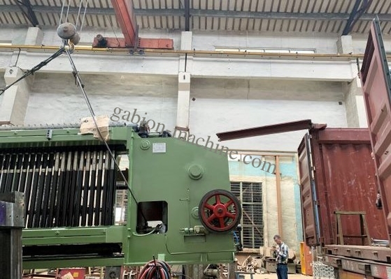 comprar Malla de alambre galvanizada 66*90m m doble de la máquina de Gabion de la torsión para el terraplén del río fabricación en línea
