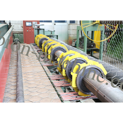 High Speed 50-60 Times/Min Welding Gabion Production Line With Welding Point